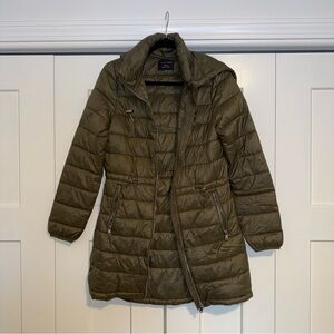 Love Tree Olive Puffer Jacket